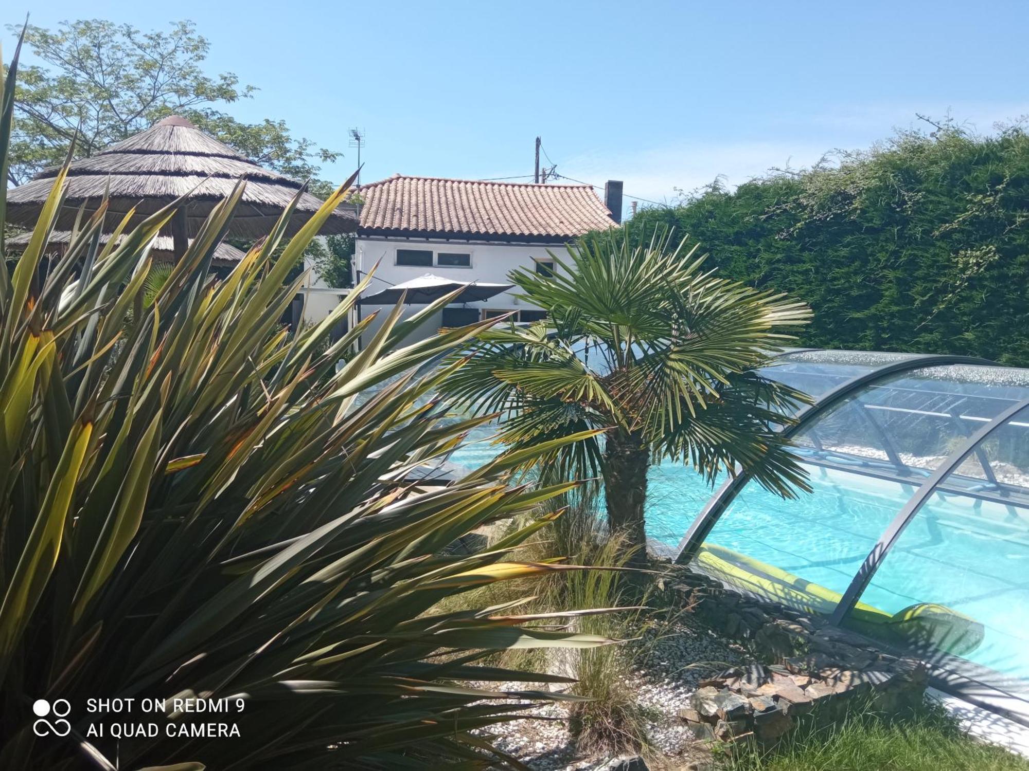 Mas Des Vignes Piscine Chauffee Bed & Breakfast Le Champ-Saint-Pere Exterior photo